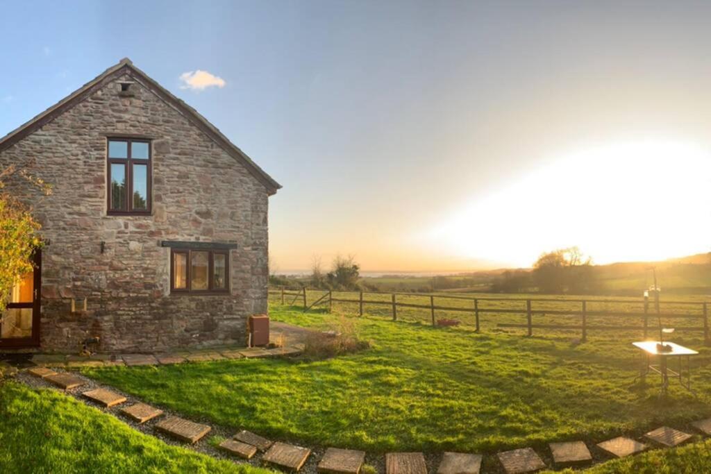 Villa Edge Barn à Woolaston Extérieur photo